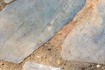 Polished old grey concrete floor texture background