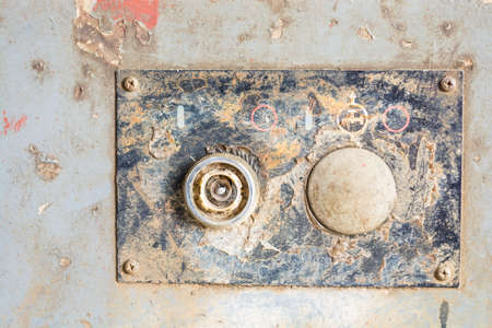 Old rusted metal background, textureの写真素材