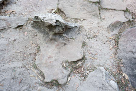 Rocks and Stones as a Background textureの写真素材