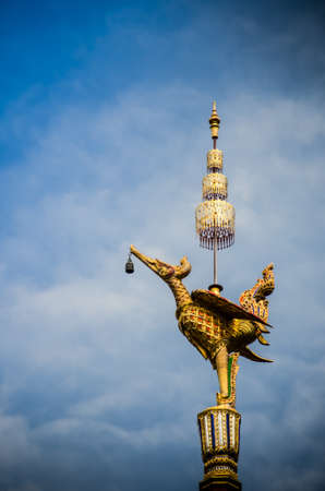 Pillars in Thailand A beautifulの写真素材