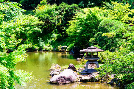 Japanese Gardenの写真素材