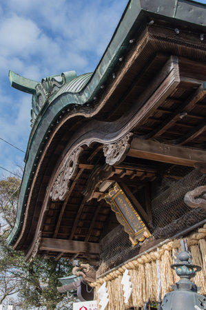Atago Shrine Fukuoka, Japanのeditorial素材