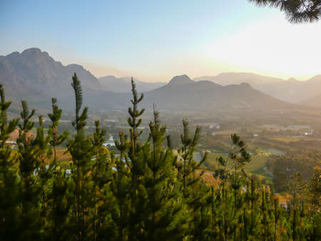 Landscape view South Africaの写真素材