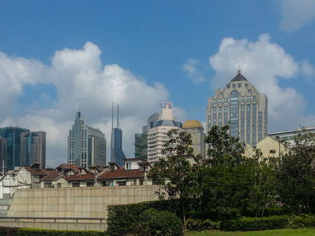 buildings in Shanghai China