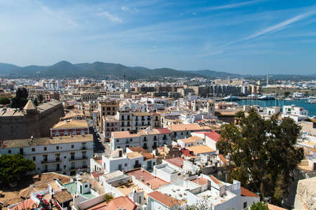 Dalt Villa In Ibiza Town, Spainの写真素材