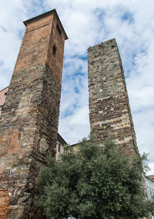 Brandale tower Savona, Italyの写真素材
