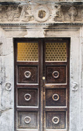 Old Wood Doorの写真素材