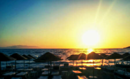Sunset Beachの写真素材