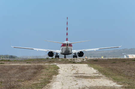 Plane Taking Offの写真素材