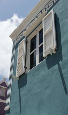 colorful buildings in Willemstad Curacao