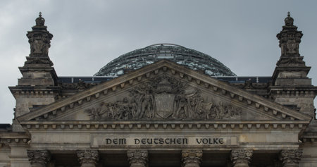 Berliner reichstag, Goverment from Germany