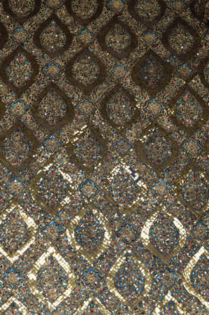 Wall at Wat Phra Kaewの写真素材