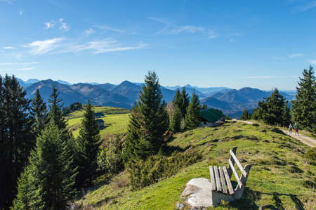 Viewpoint on the Schafberg, Austriaの写真素材