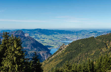 Viewpoint on the Schafberg, Austriaの写真素材