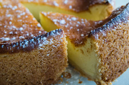 German Cheese Cake (Kasekuchen)の写真素材