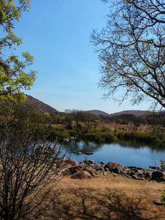 Landscape view of Loskop Nature Reserve,South Africaの写真素材