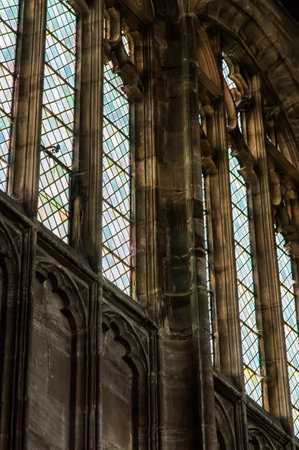 Holy Trinity Church, Stratford - upon-Avon stained glass windowsのeditorial素材