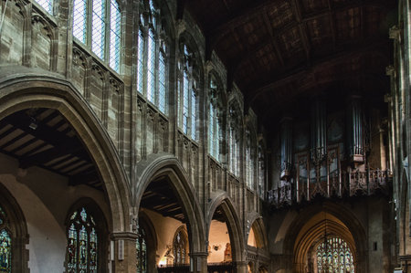 Holy Tinity Church - Place of Shakespeareのeditorial素材