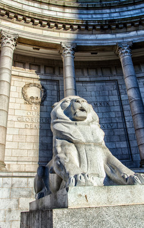 The War Memorial, Aberdeen, Scotlandのeditorial素材