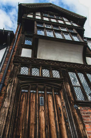 Old building facade in Stratford.の写真素材