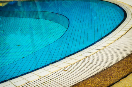 swimming-pool linesのeditorial素材