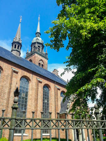 The Church of the Holy Ghost in Copenhagen, Denmark, is one of the city's oldest churches.の写真素材