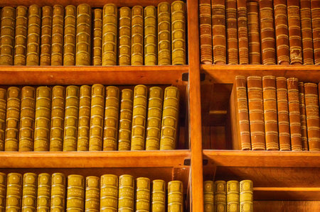 MANCHESTER, UK - SEPTEMBER 1,2015: Interior of the University of Manchester's iconic John Rylands Library,It is 'Visitor Attraction of the Year' at the city's 2012 annual tourism awards.のeditorial素材