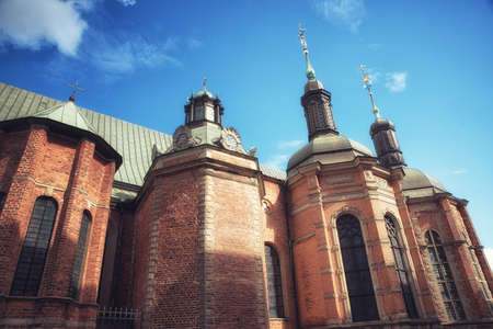 Church of Riddarholmen in Stockholm, Swedenの写真素材