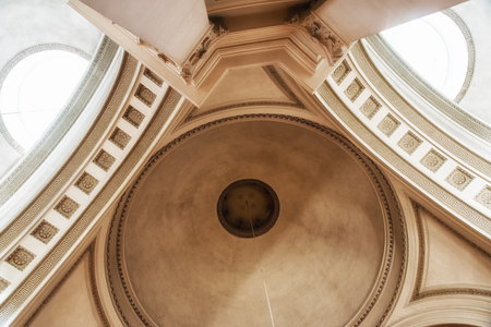 Abstract Roof detail of the Helsinki cathedral church in finlandのeditorial素材