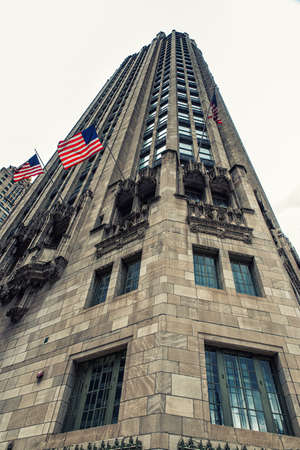 Detail of Tribute Tower Chicagoの写真素材