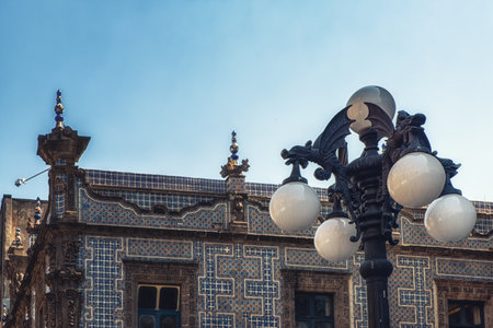 The House of Tiles (Casa de los Azulejos) - Mexico City, Mexicoのeditorial素材
