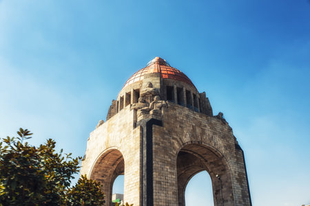 The Monument to the Revolution or Arch of the Revolution in Mexico City