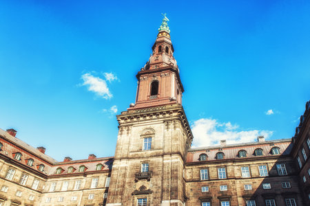 Parliament Christianborg Palace Copenhagen, Denmarkのeditorial素材