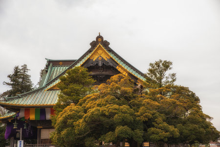 Narita, Japan 17 March, 2018: Shakado hall at Narita-san Shinsho-ji Temple, Narita, Japanのeditorial素材