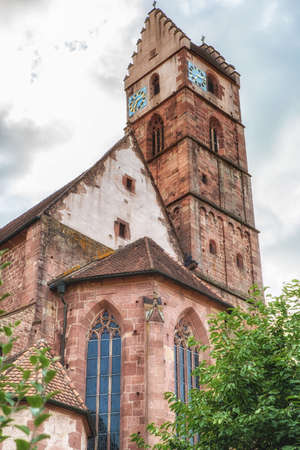 Alpirsbach Benedictine abbey Abbey Church Black Forest Schwarzwald Baden-Wurttemberg Germanyの写真素材