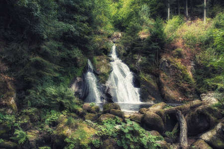 Triberg Falls is one of the highest waterfalls in Germany with a descent of 163 m (at between 711...