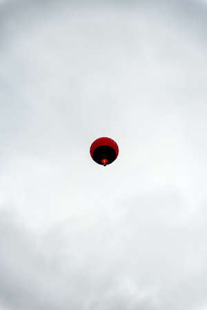 Sky and Air balloon in cloudy day.の写真素材