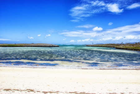 Beach with turquoise water, West Coast, Madagascarの写真素材
