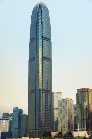 Two International Finance Centre IFC2, Hong Kong, China SAR. Until 2010 the tallest skyscraper in...
