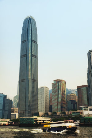Two International Finance Centre IFC2, Hong Kong, China SAR. Until 2010 the tallest skyscraper in...
