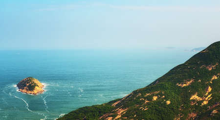 Shek O headland on the south tip of Hong Kong Islandの写真素材