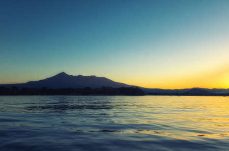 Mombacho Volcano, Lake Nicaragua, Granada, Nicaragua, Central America.の写真素材