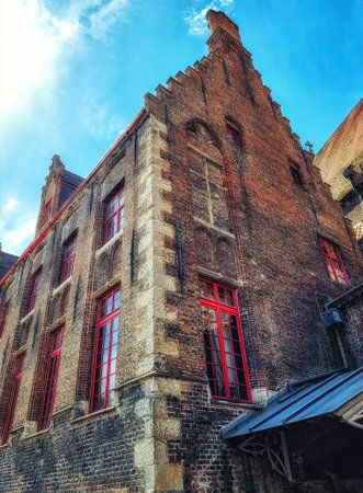 Bruges, Belgium, Hospital of St. John.のeditorial素材