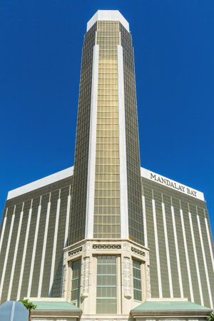 Las Vegas, Nevada, USA - August 01, 2022: The Mandalay Bay resort and casinoのeditorial素材