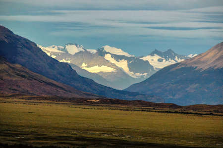 Beautiful landscape at Chilean Patagonia.の写真素材