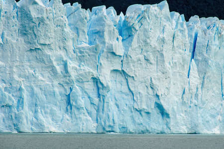 Massive Ice by Perito Moreno in Patagonia Argentina