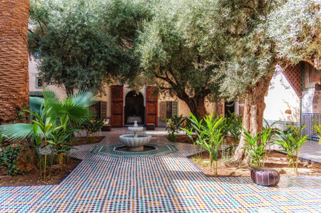 Details of the Moroccan Culinary Arts Museum, Marrakech