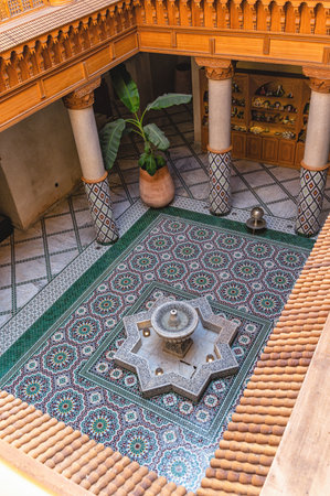 Details of the Moroccan Culinary Arts Museum, Marrakech