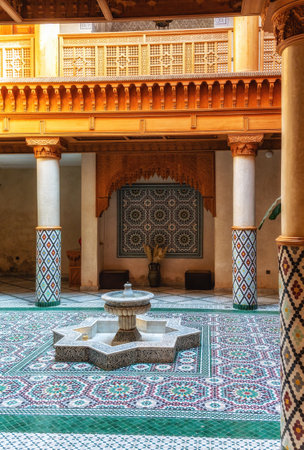 Details of the Moroccan Culinary Arts Museum, Marrakech