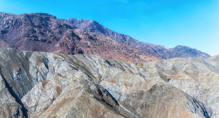 Amazing view of the Atlas Mountains in Morocco , North Africaの写真素材